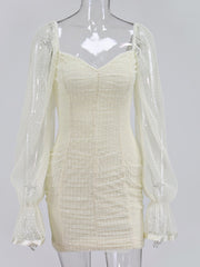 Load image into Gallery viewer, Sheer Sleeve Dress
