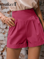 Load image into Gallery viewer, Pleated Dress Shorts
