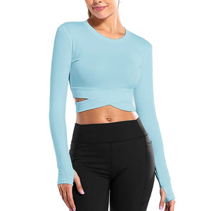  Long Sleeve Fitness Top