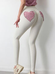 Load image into Gallery viewer, Scrunch Butt Leggings With Hearts
