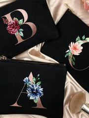 Load image into Gallery viewer, Letter Print Cosmetic Bag
