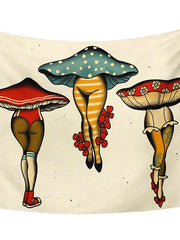 Load image into Gallery viewer, Tapestry Mushrooms Art
