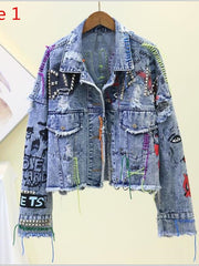 Load image into Gallery viewer, Long Sleeve Denim Jacket
