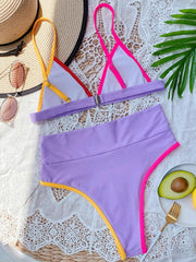 Load image into Gallery viewer, Color Trim Bikini
