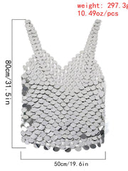 Load image into Gallery viewer, Metal Sequin Body Jewelry
