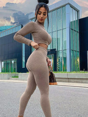 Load image into Gallery viewer, Long Sleeve Top &amp; Legging Set
