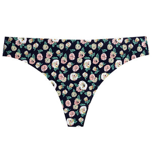  Cute Flowery Thongs