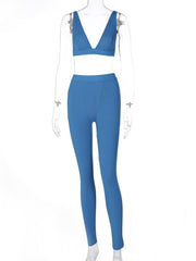 Load image into Gallery viewer, Ribbed Two-Pieces Set
