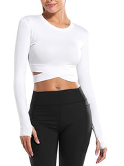 Load image into Gallery viewer,  Long Sleeve Fitness Top
