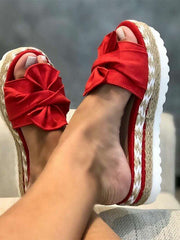 Load image into Gallery viewer, Bow-Knot Sandals
