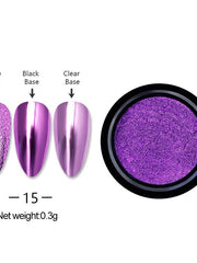 Load image into Gallery viewer, Metallic Color Nail Powder
