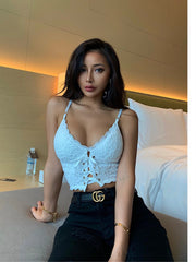 Load image into Gallery viewer, Sexy Lace  Crop Top 
