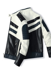 Load image into Gallery viewer, Leather Motorcycle Jacket
