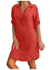 Load image into Gallery viewer, Long Shirt Dress
