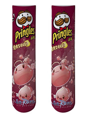 Load image into Gallery viewer, Print Snack Socks
