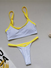 Load image into Gallery viewer, Color Trim Bikini
