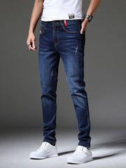 Load image into Gallery viewer, Slim Denim Jeans
