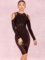 Load image into Gallery viewer, Hollow Out Bodycon Dress
