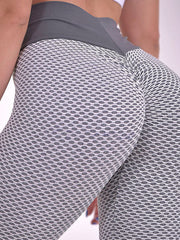 Load image into Gallery viewer, High Waist Booty Enhancing Texture Leggings

