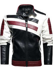 Load image into Gallery viewer, Leather Motorcycle Jacket
