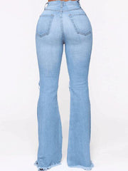 Load image into Gallery viewer, Jeans w/ Flared Legs

