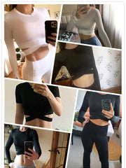 Load image into Gallery viewer,  Long Sleeve Fitness Top
