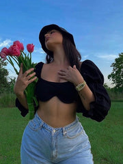 Load image into Gallery viewer, Lantern Sleeve Top
