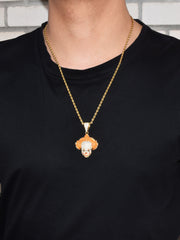 Load image into Gallery viewer, Clown Pendant Necklace
