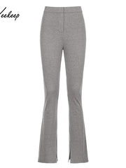 Load image into Gallery viewer, Split Hem Pants
