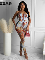 Load image into Gallery viewer, Bustier Top &amp; Pants
