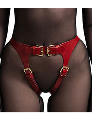 Load image into Gallery viewer, Faux Leather Lingerie Harness
