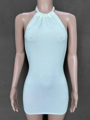 Load image into Gallery viewer, Halter Backless Mini Dresses
