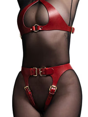 Load image into Gallery viewer, Faux Leather Lingerie Harness
