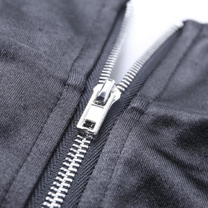 Long-Sleeve Velvet Bodysuit