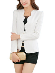 Load image into Gallery viewer, Scallop-Edge Blazer
