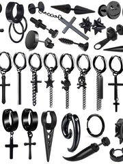 Load image into Gallery viewer,  Multiple Styles Stainless/Titanium Steel Earrings
