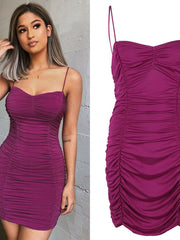 Load image into Gallery viewer, Ruched Mini Dress
