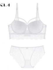 Load image into Gallery viewer, Lace Lingerie Set Bra &amp; Panties
