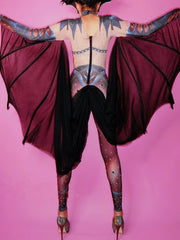 Load image into Gallery viewer, Halloween Lady Nightclub Role Playing Costume Novelty Printed Sparkly Crystal Jumpsuit Stretch Leotard Jumpsuits Cosplay Costume
