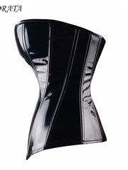 Load image into Gallery viewer, Faux Leather Corset
