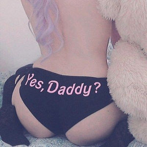 Yes, Daddy Panties