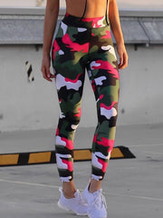 Load image into Gallery viewer, High Waist Camouflage Print Leggings
