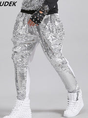 Load image into Gallery viewer, Sequin Harem Pants
