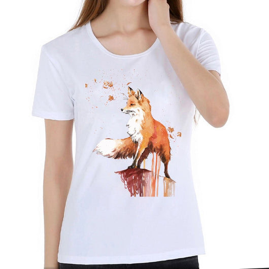 Fox Print T-Shirt