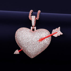 Heart Arrow Necklace & Pendant