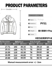 Load image into Gallery viewer, Faux Leather Jacket
