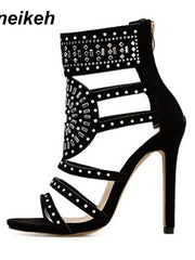 Load image into Gallery viewer, Beaded High Heels
