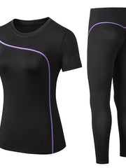 Load image into Gallery viewer, Fitness Top &amp; Leggings