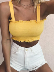 Load image into Gallery viewer, Tube Crop Top with Bow Tie 
