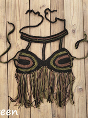 Load image into Gallery viewer, Crochet Bikini Top
